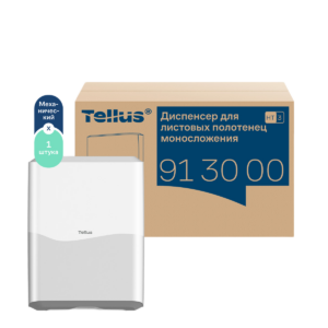 Диспенсер для листовых полотенец Tellus белый моносложение HT3 913000