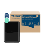 Диспенсер для листовых полотенец Tellus черный моносложение HT3 913008